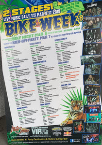 Bike Week 2020 Event Poster