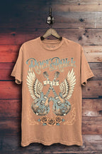 Rock & Roll Guitars Graphic Top