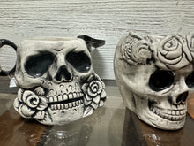 Load image into Gallery viewer, Set of four (4) collectible skull coffee mugs