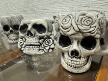 Load image into Gallery viewer, Set of four (4) collectible skull coffee mugs