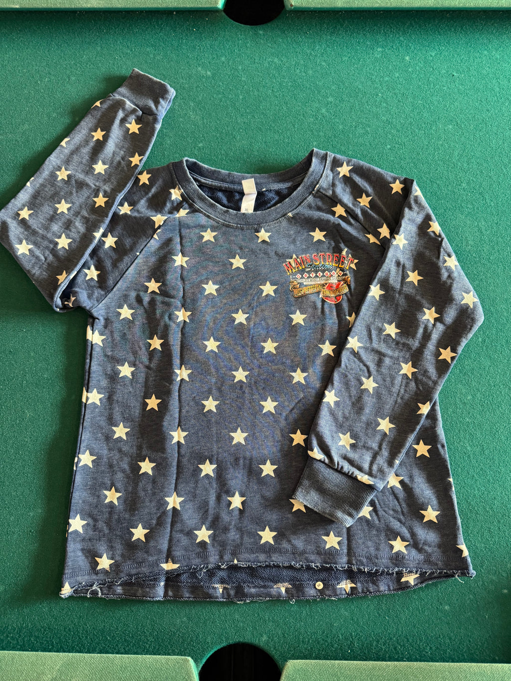MSS Long Sleeve Main Street Gateway Star Spangled Crewneck