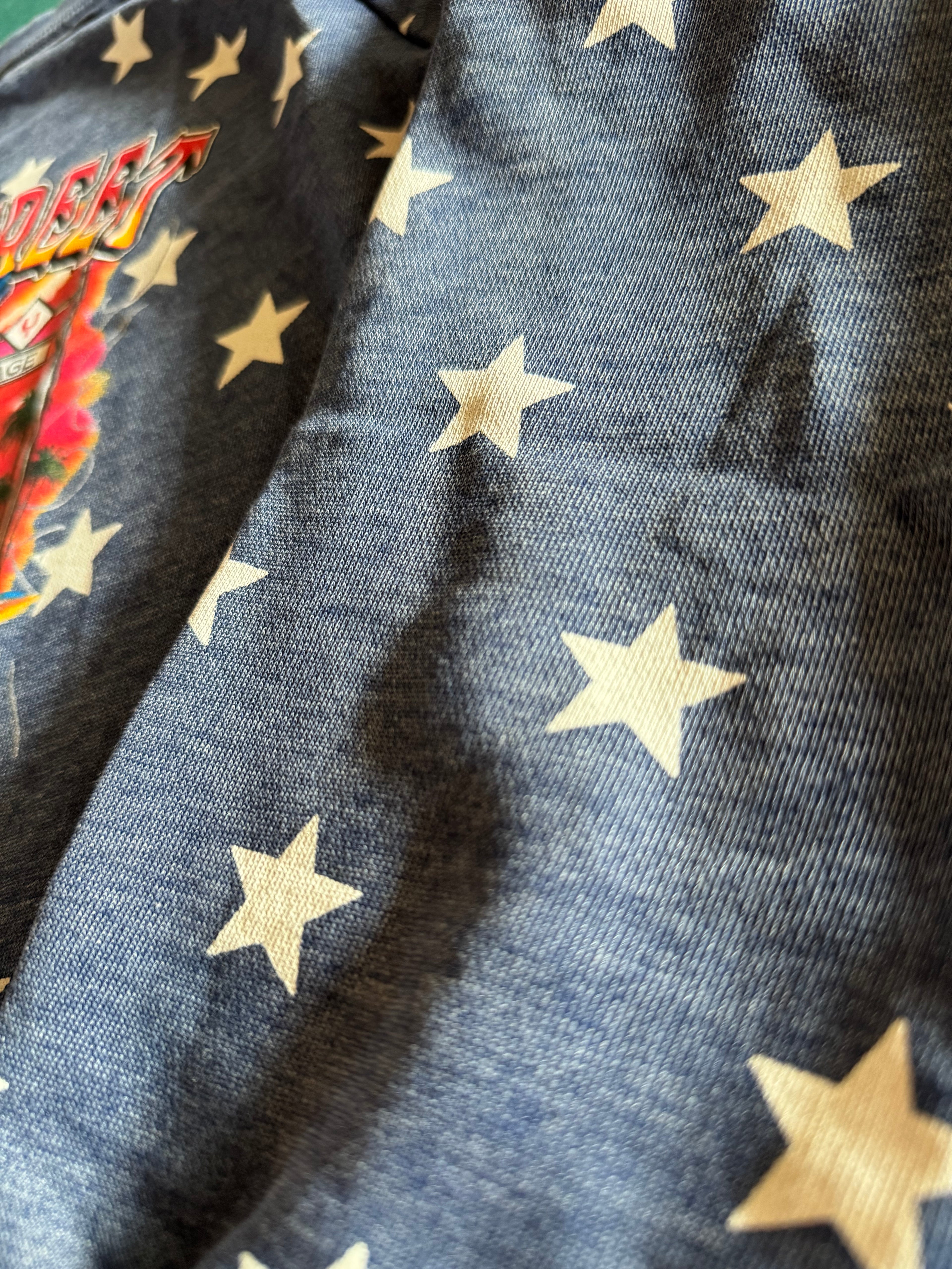 MSS Long Sleeve Main Street Gateway Star Spangled Crewneck