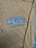 Unisex Fleece 1/2 Zip Hoodie Pullover