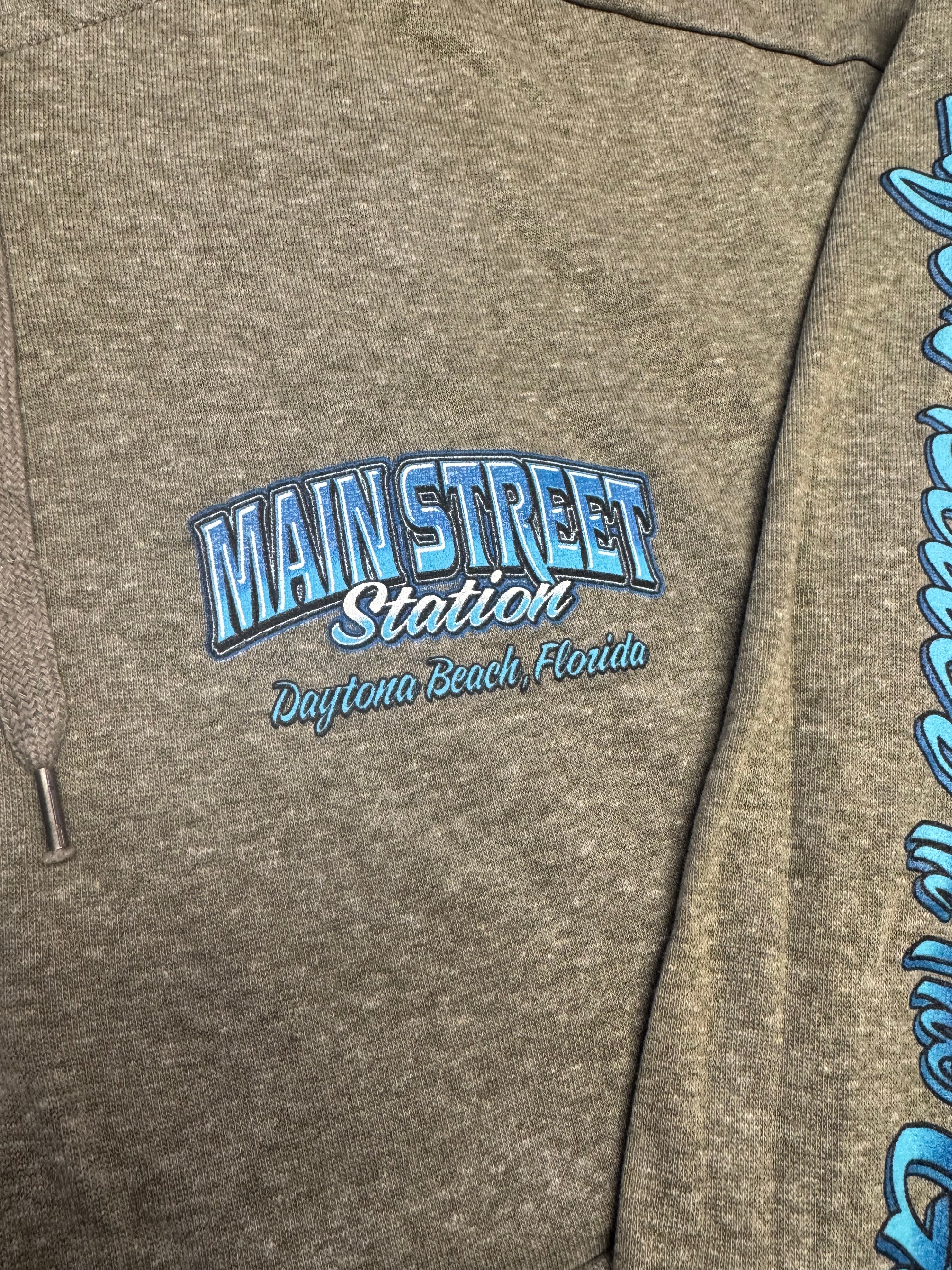 Unisex Fleece 1/2 Zip Hoodie Pullover