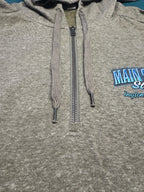 Unisex Fleece 1/2 Zip Hoodie Pullover