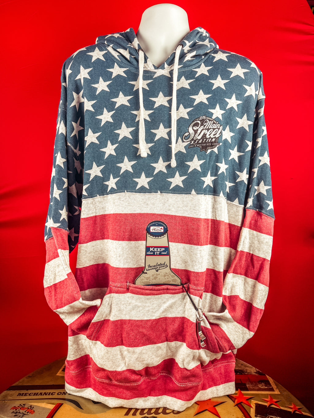 Specialty Insulated Drink Pocket Pullover Hoodie