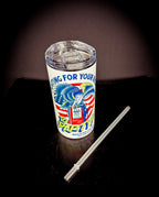 Main Street Station Patriotic Can Holder