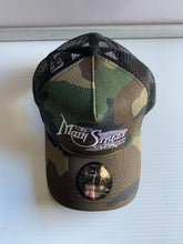Load image into Gallery viewer, Camo Main Street Station Snap Back Hat