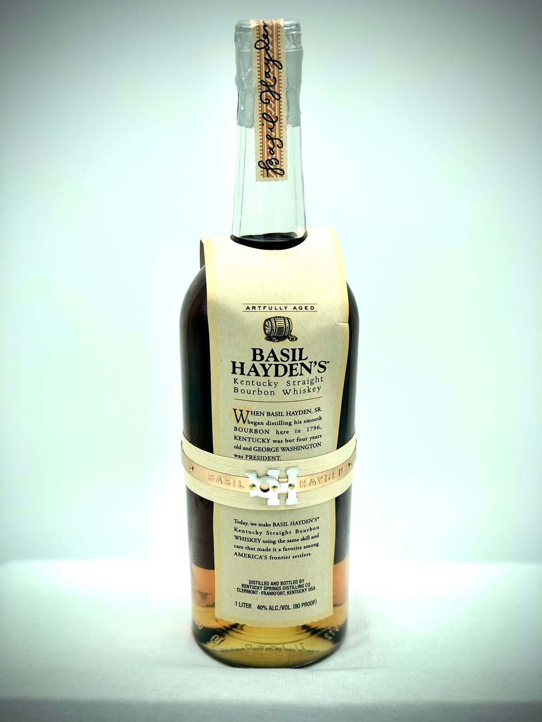 Select liquor | Basil Hayden Bourbon 1 liter Bottle