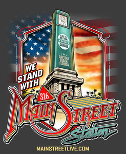 We Stand With Main Street Station Men’s t-shirts